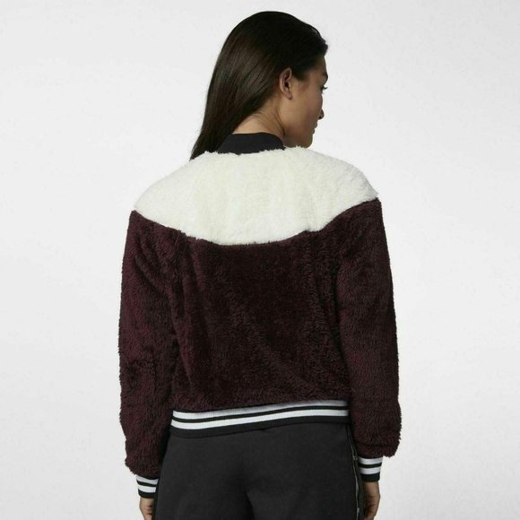 Nike Fleece Jacket Womens Full-Zip Winter Training - Picture 7 of 8